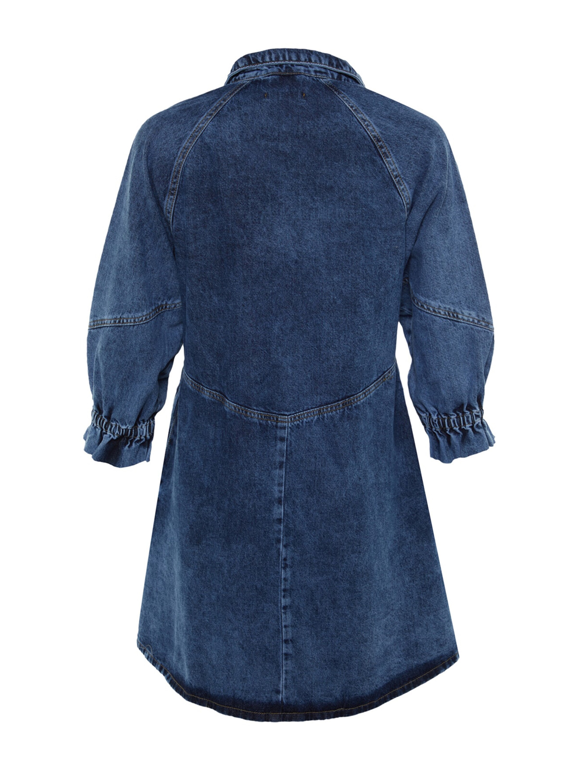 Trendyol Dolga srajca | modra barva