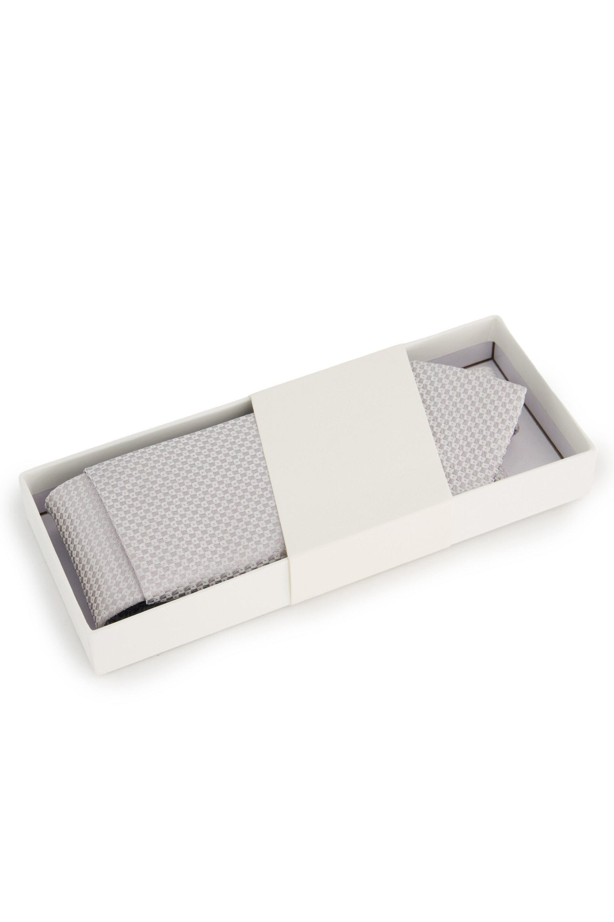 JP1880 Krawatte in silber, Produktansicht