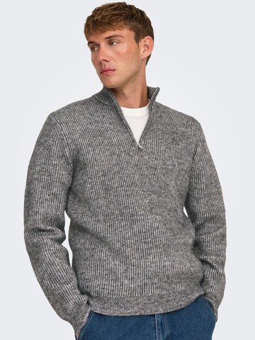 Only & Sons Pullover 'ONSTegan' i grå