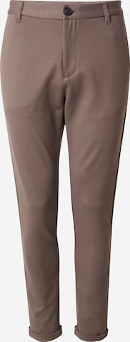 pilka Lindbergh „Chino“ stiliaus kelnės 'Superflex': priekis