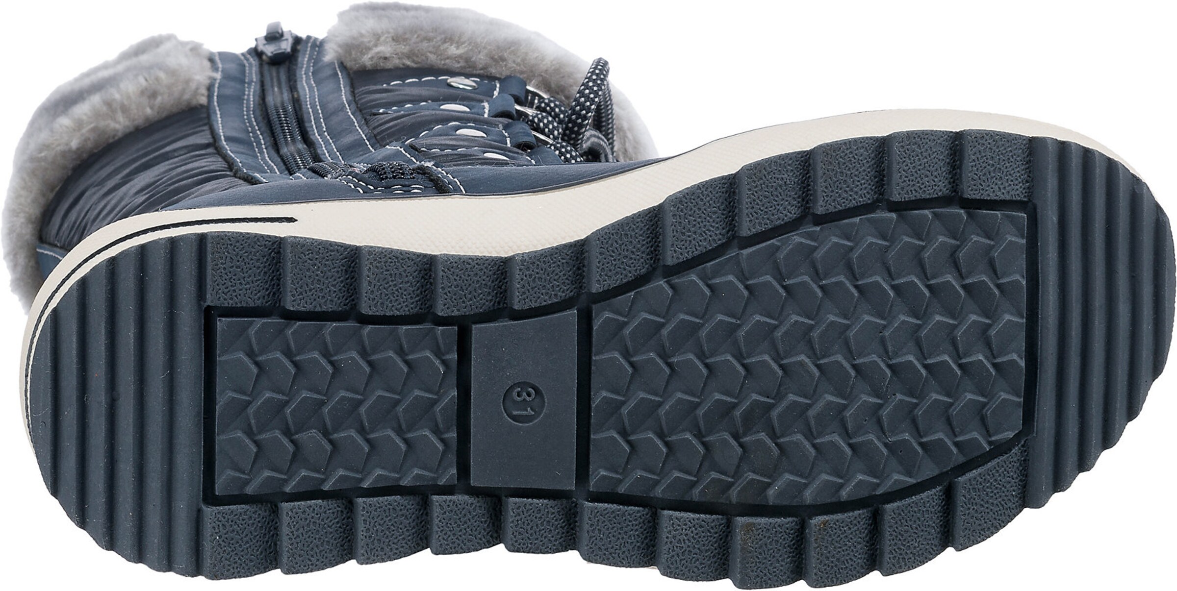 TOM TAILOR Snow Boots in Blue