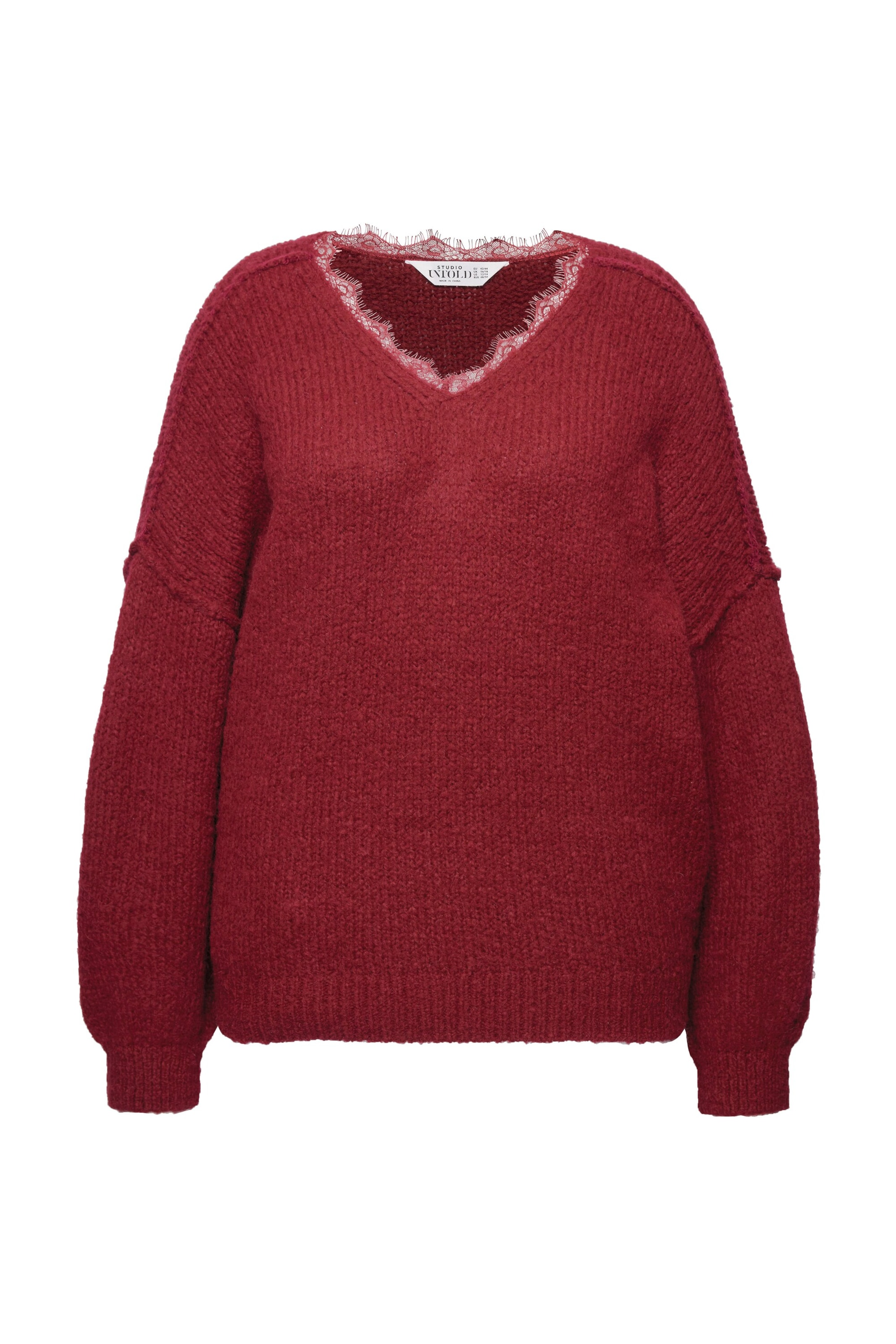 Studio Untold Pullover in Rot: Vorderseite