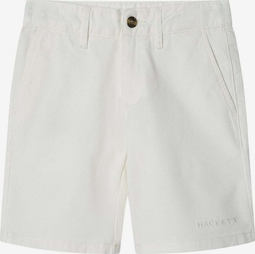 Hackett London Regular Shorts in Weiß: Vorderseite