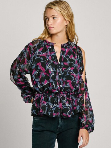 Pepe Jeans Shirt 'Avery' in Zwart: voorkant