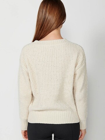 KOROSHI Sweater in White
