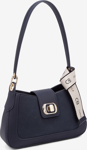 Chrisbella Shoulder Bag in Blue: front
