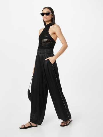 Wide Leg Pantalon 10Days en noir