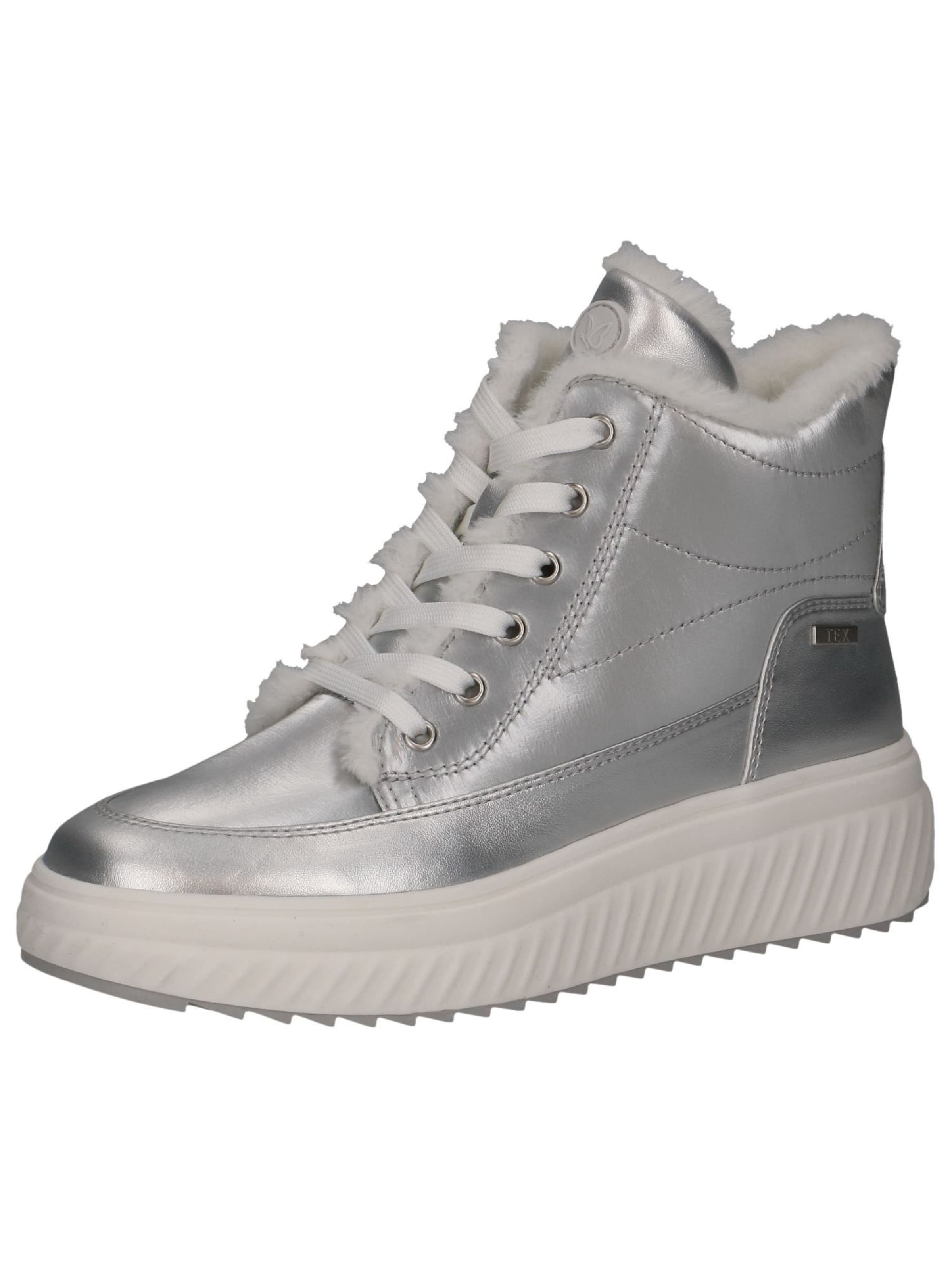 CAPRICE Stiefelette in Silber: Vorderseite