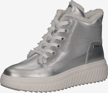 CAPRICE Stiefelette in Silber: Vorderseite