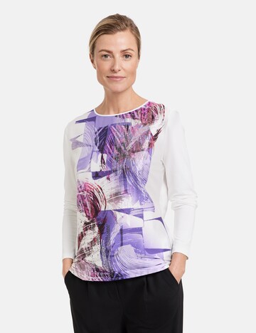 GERRY WEBER T-shirt i lila: framsida