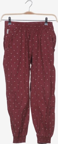 Maloja Pants in M in Red: front