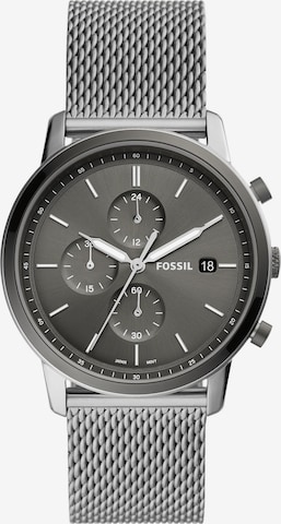 FOSSIL Uhr in Silber: predná strana