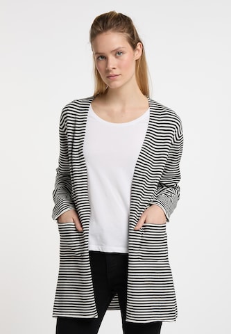 Cardigan 'Kilata' DreiMaster Maritim en noir : devant