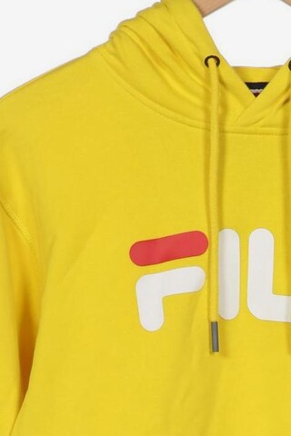 FILA Sweatshirt & Zip-Up Hoodie in S in Yellow
