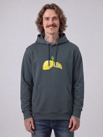 Felpa 'Lemon' di Watapparel in grigio: frontale