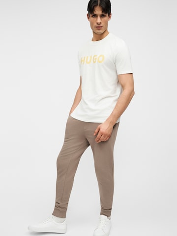 HUGO Slimfit Nadrág 'Doak212' - barna