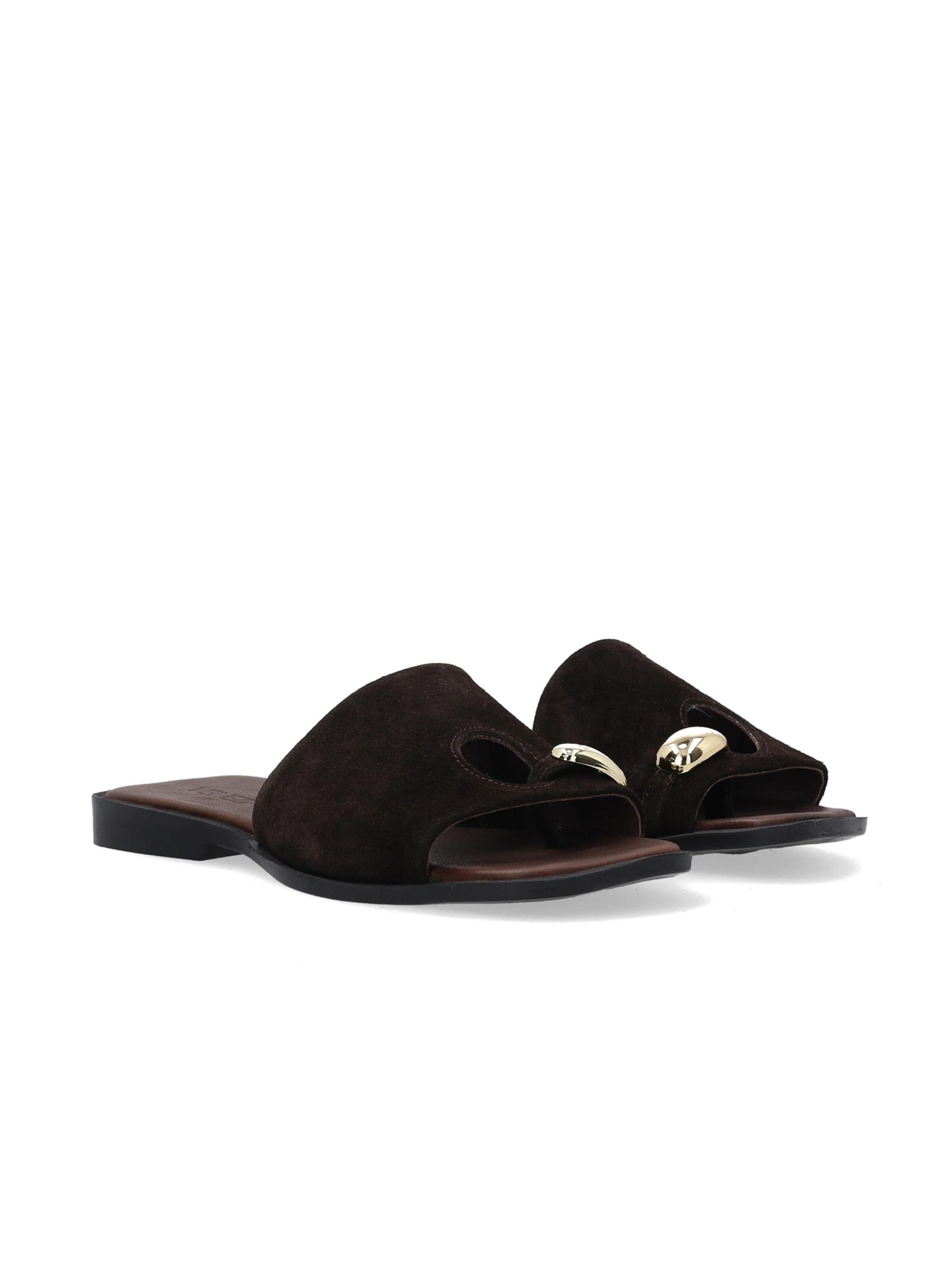 VENEZIA Pantolette 'Venezia'‌ in Braun