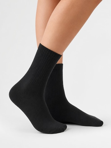 sockenkauf24 Athletic Socks in Black