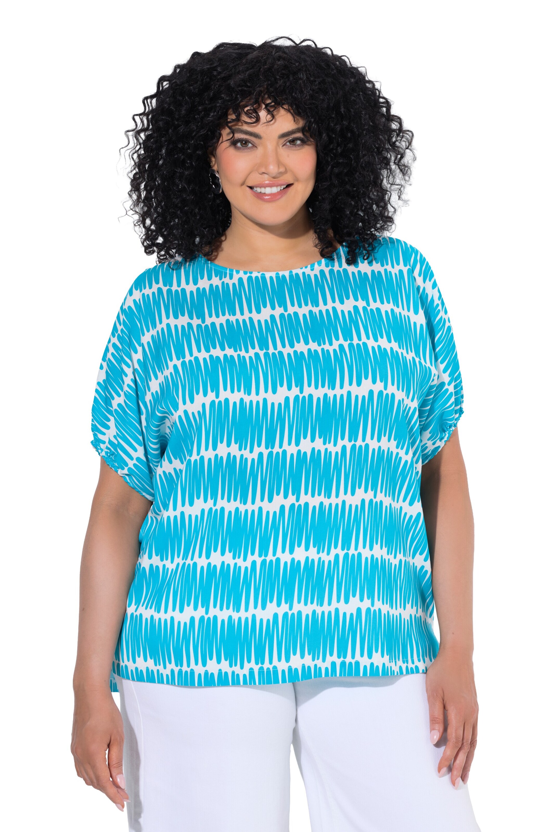 Ulla Popken Tunic in Blue: front