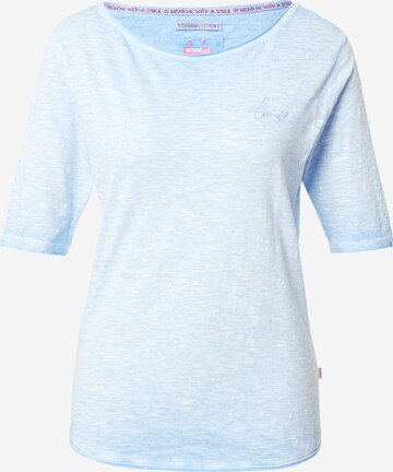 LIEBLINGSSTÜCK Shirt 'Candice' in Blauw: voorkant