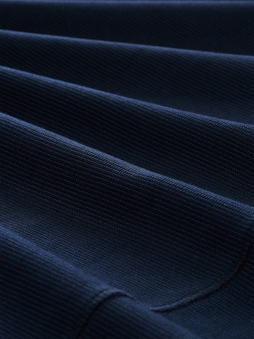 TOM TAILOR Zip-Up Hoodie in Blue