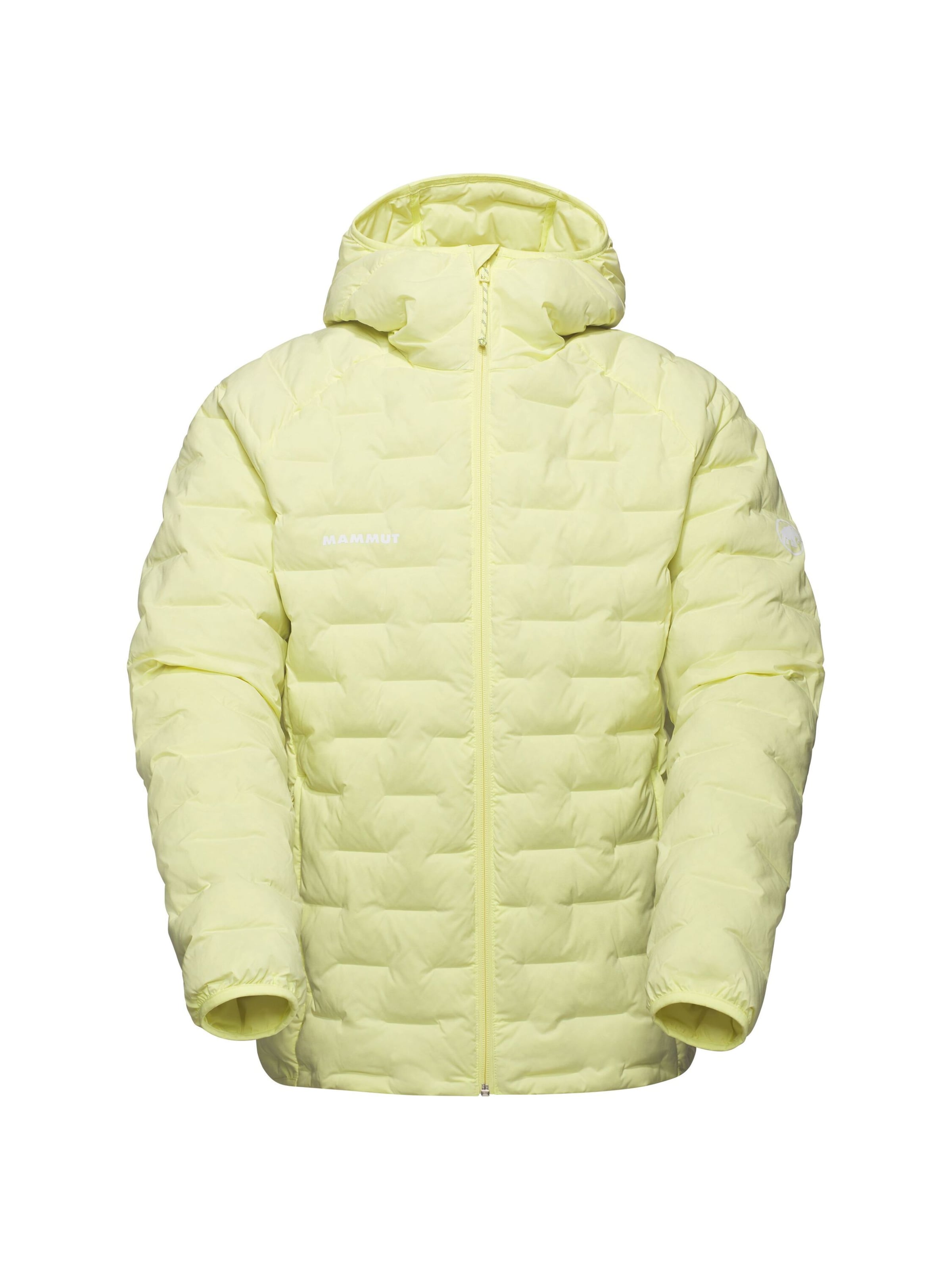 MAMMUT Outdoor jacket in Yellow: front