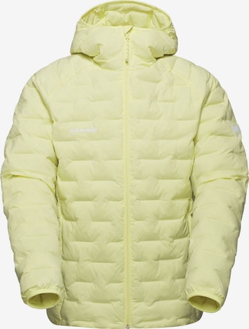 MAMMUT Outdoor jacket in Yellow: front