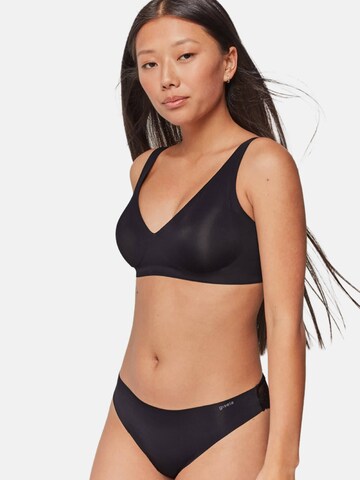 Push-up Reggiseno di Gisela in nero: frontale