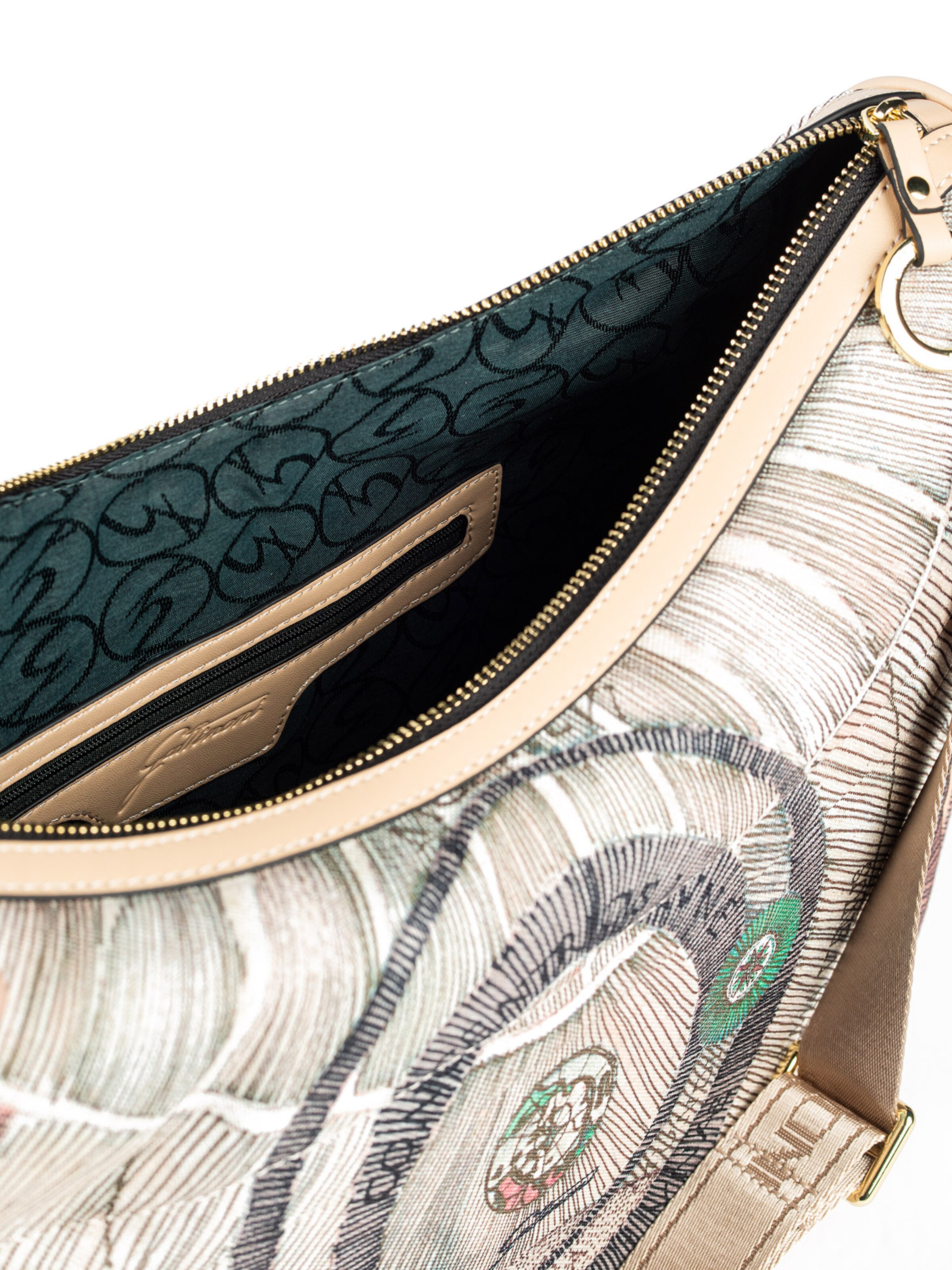 Gattinoni Schultertasche in Beige