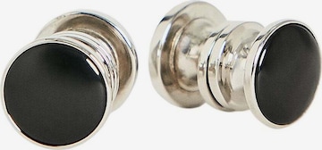 Hackett London Manschettenknöpfe in Silber: Vorderseite