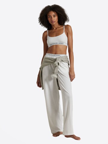 Pantalon de pyjama ' Knit Oxford ' Polo Ralph Lauren en blanc