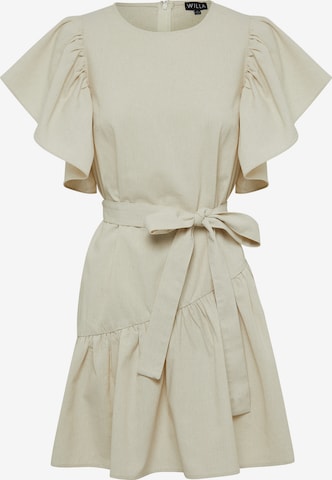 Willa Φόρεμα 'PETER' σε μπεζ: μπροστά
