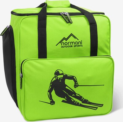 normani Sac de sport 'Alpine Depo' en citron vert / noir, Vue avec produit