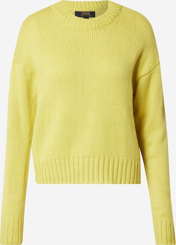 OVS Sweater in Yellow: front