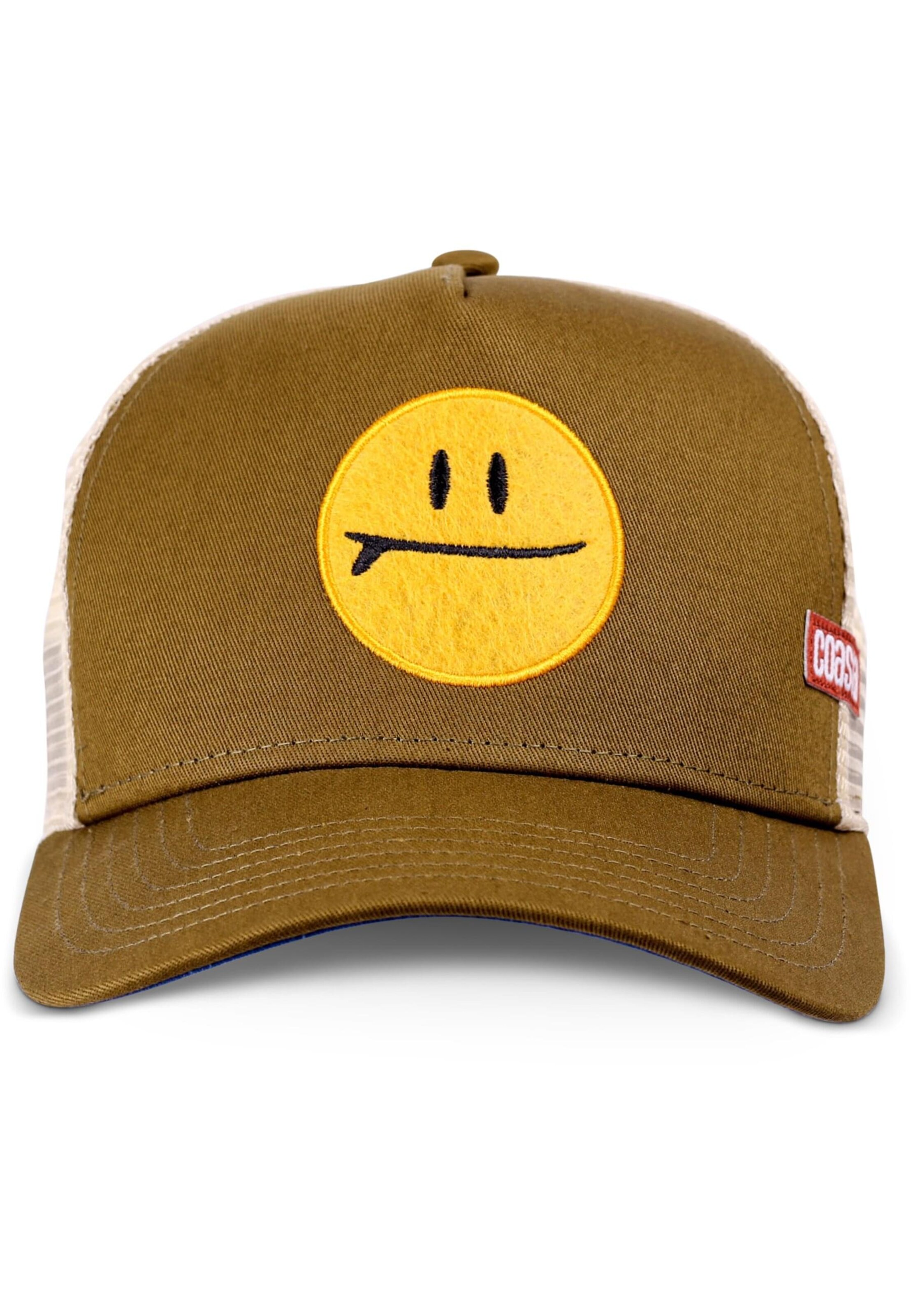 Coastal Cap 'Surf & Smile' in Green