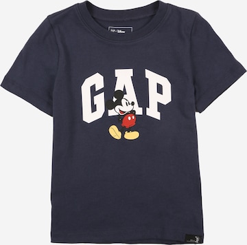 GAP T-Shirt 'V-DISLOGO X GAP' in Blau: Vorderseite