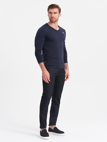 Ombre Shirt‌‌‌‌‌ in Blau