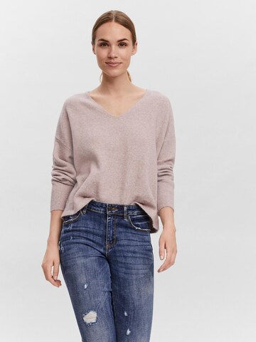 VERO MODA Pullover 'Doffy' in Pink: predná strana