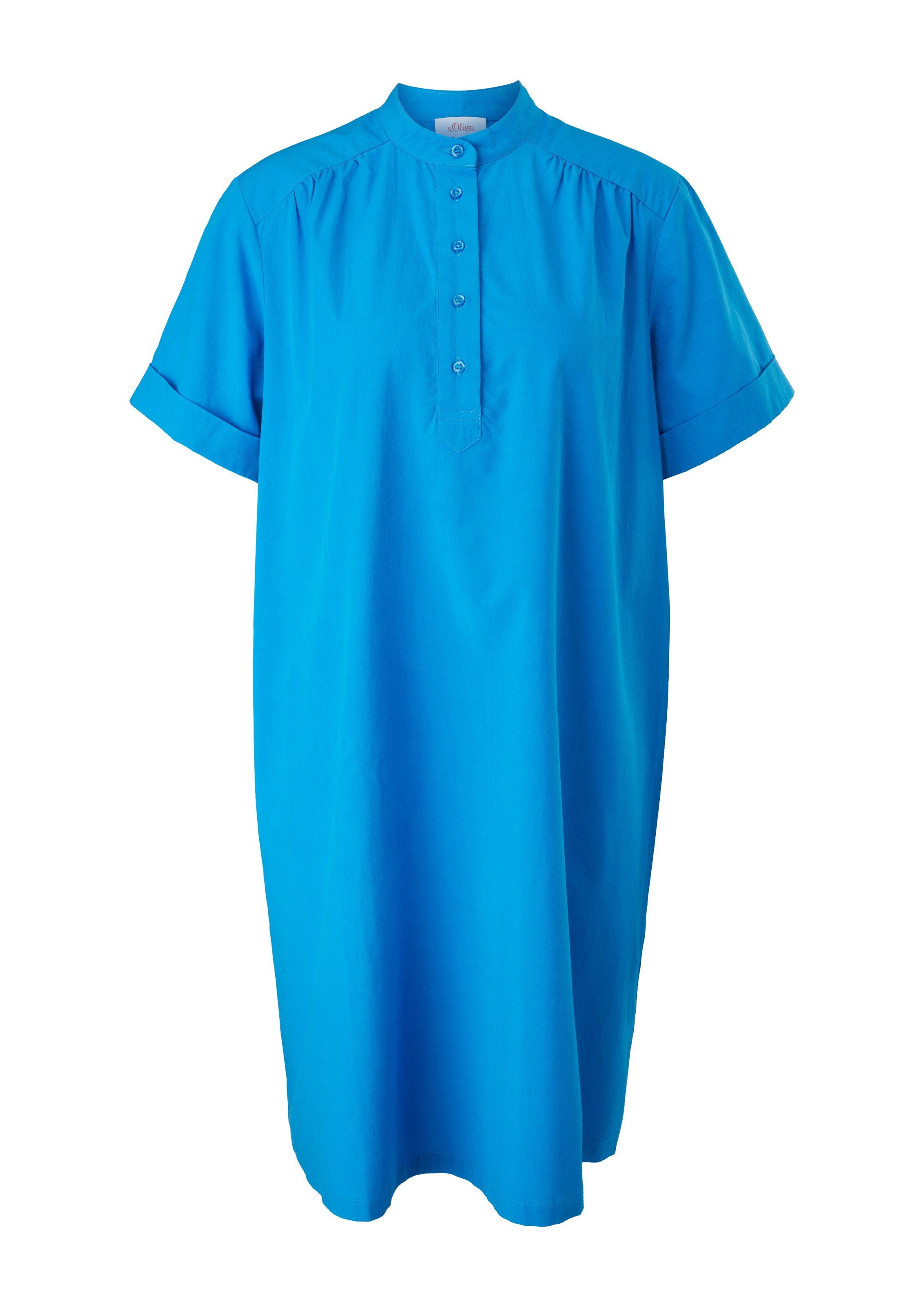 s.Oliver Blusenkleid in Blau: Vorderseite