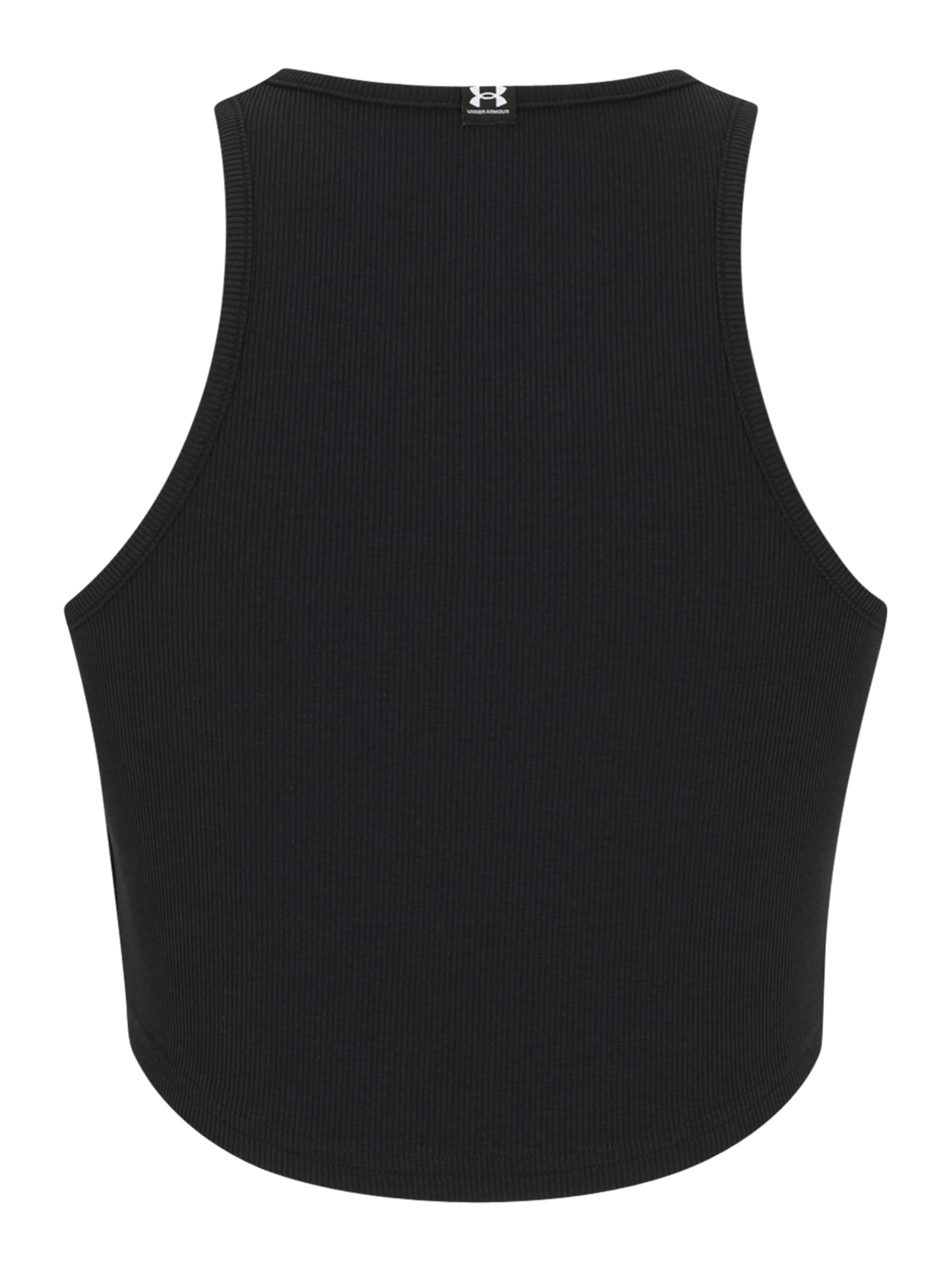 UNDER ARMOUR Urheilutoppi 'Rival' värissä musta