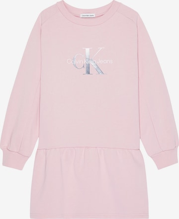 Robe Calvin Klein Jeans en rose : devant