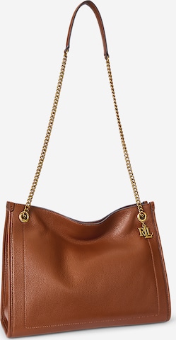 Lauren Ralph Lauren Шоппер в Коричневый: спереди