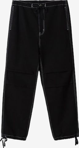 Bershka Loosefit Jeans in Schwarz: predná strana