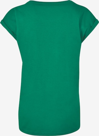 Merchcode T-Shirt 'Ren And Stimpy - Adulting' in Grün