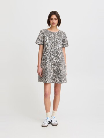 ICHI Dress 'Jilla' in Beige
