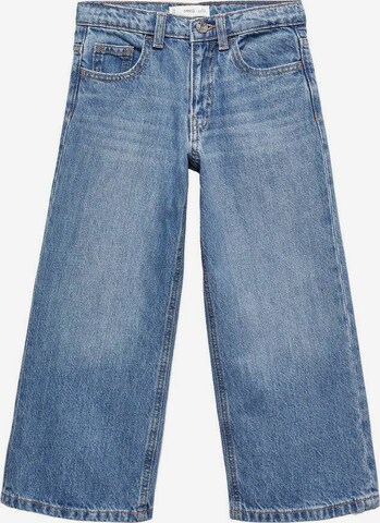 MANGO KIDS Wide leg Jeans 'Culotte6' in Blue: front