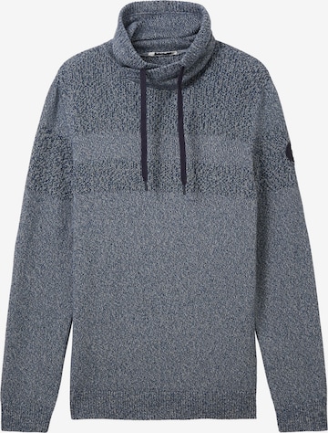 Pull-over TOM TAILOR en bleu : devant