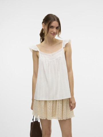 VERO MODA Top 'VMOfia' in Wit: voorkant