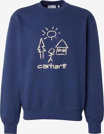 Carhartt WIP Свитшот 'Masterpiece' в Синий: спереди
