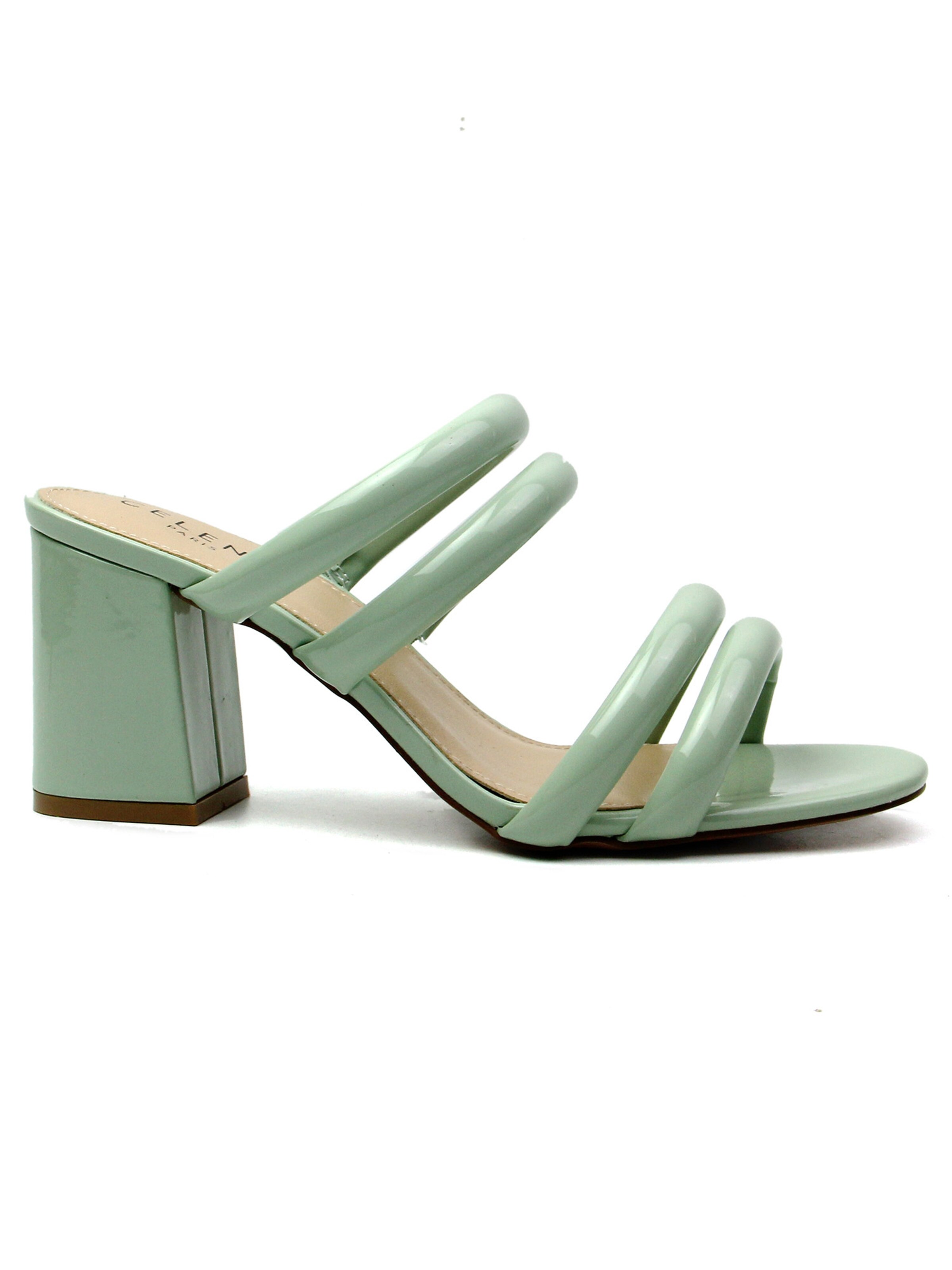 Celena - Sandália 'Cristina' em verde